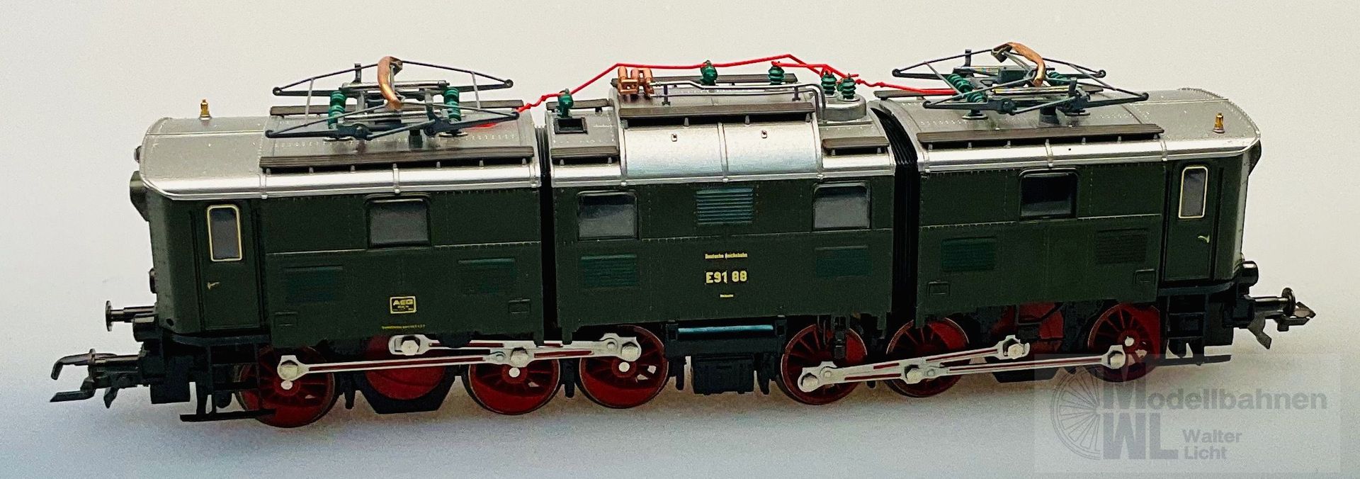 Roco 43737 - Roco - E-Lok E91 88 DRG Ep.II grün H0/GL